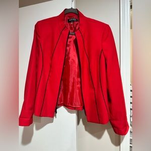Kasper Red Blazer